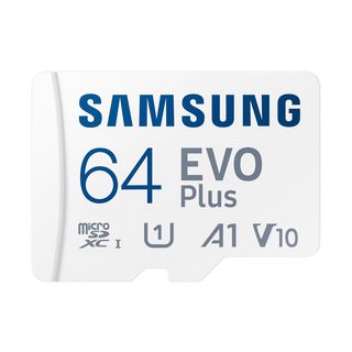 SAMSUNG MB-MC64SA/EU EVO PLUS MICROSD (2024) 64GB, Micro-SD Speicherkarte, 64 GB, 130 MB/s