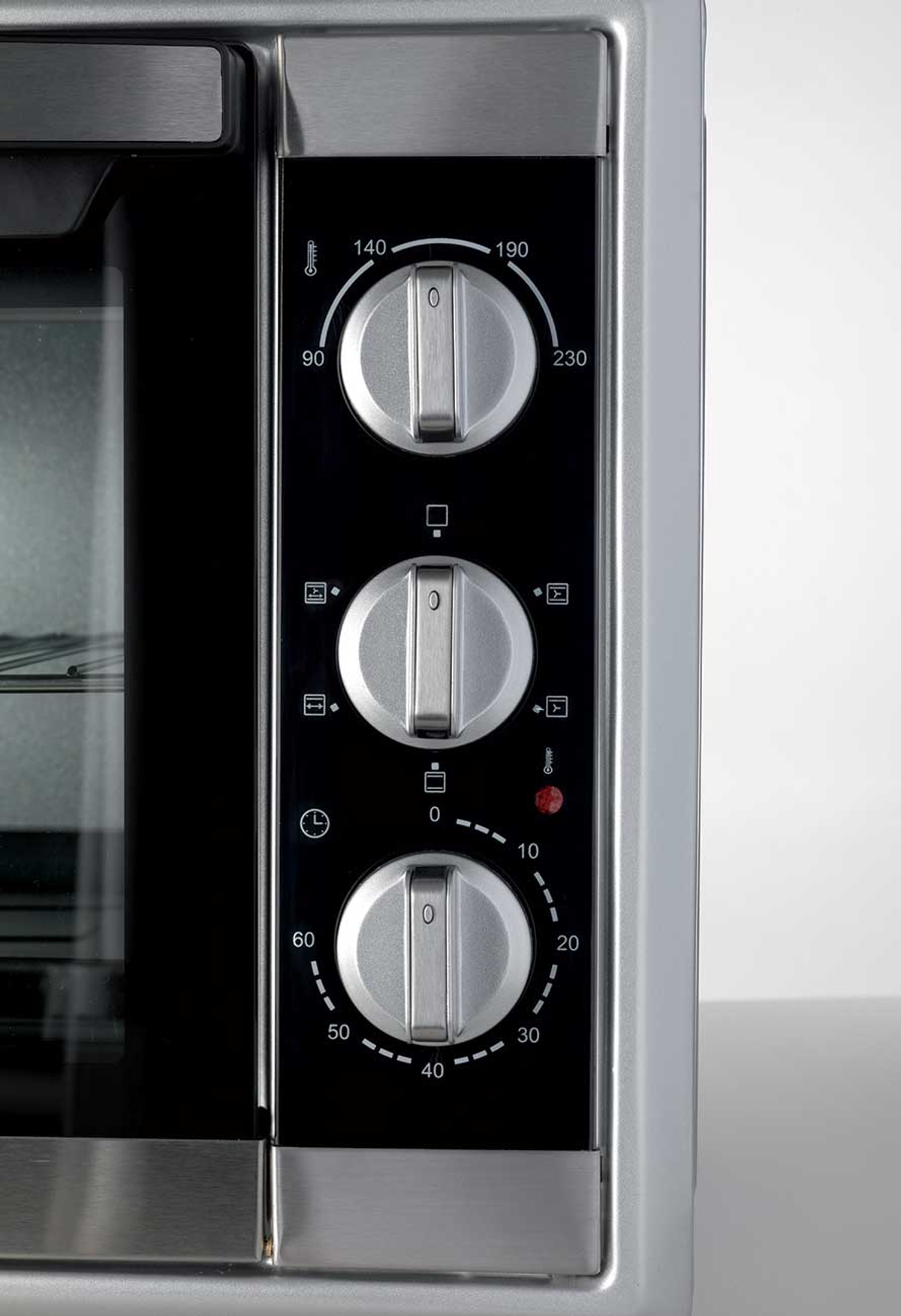 Mini horno - ARIETE 00C098611AR0, 1800 W, 45 l, Plata