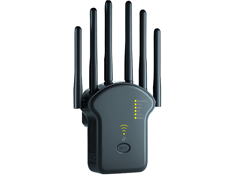 WLAN Extender Signalverstärker – Reichweite Bis Zu 6.000 M², Für Bis Zu 60 Geräte