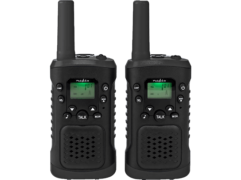 NEDIS WLTK0610BK Walkie-Talkie-Set Schwarz | MediaMarkt