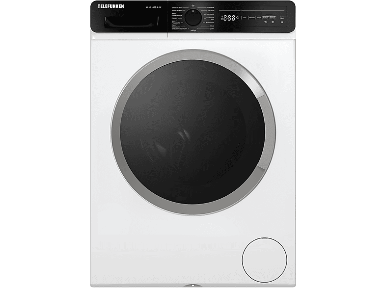 TELEFUNKEN W-10-1400-A-W Waschmaschine (10 kg, 1400 U/Min., A)