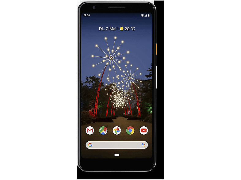 GOOGLE PIXEL 3A WEISS 64 GB Clearly White