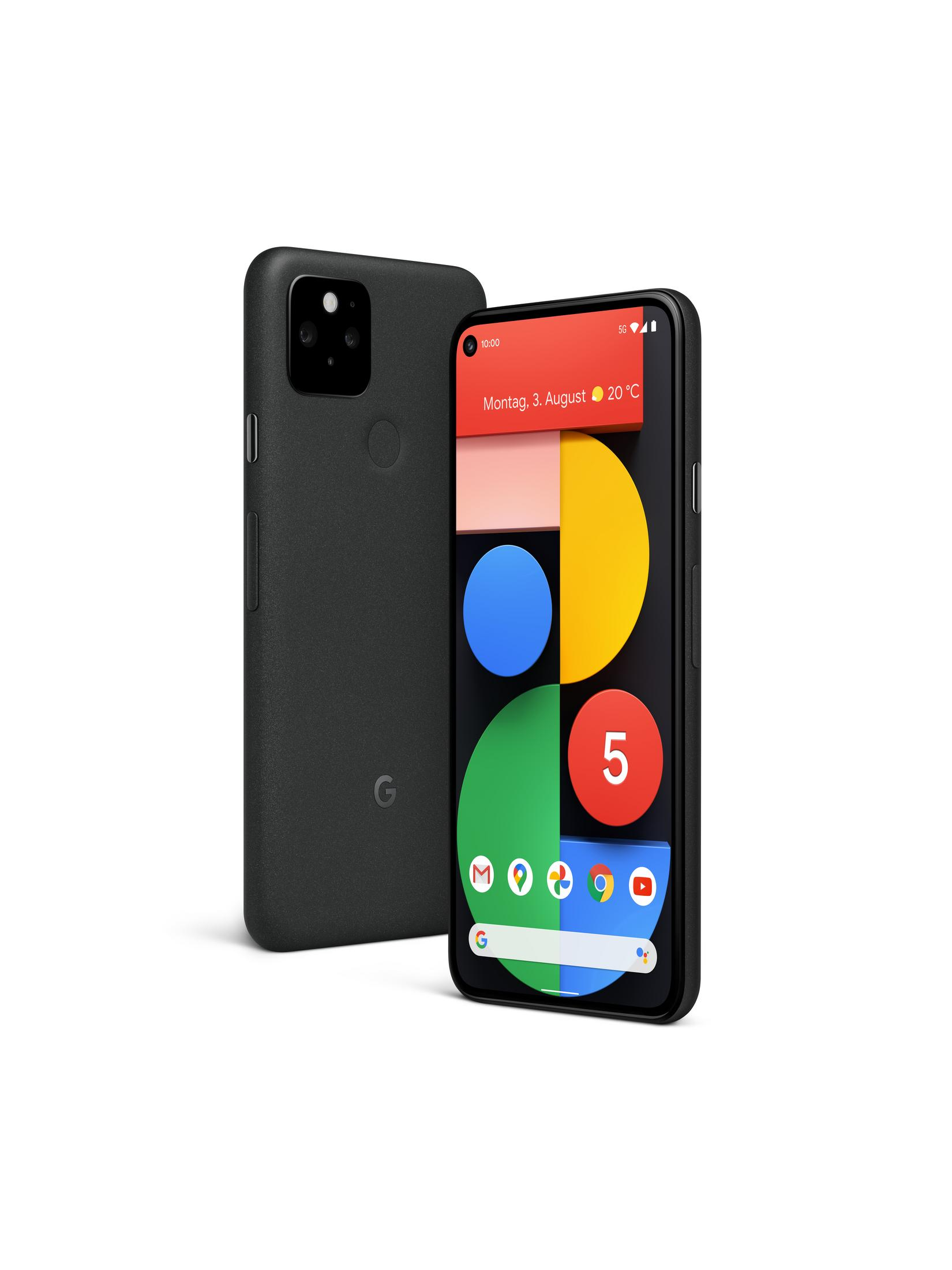 GOOGLE PIXEL 5 BLACK 128 GB Just Black Dual SIM