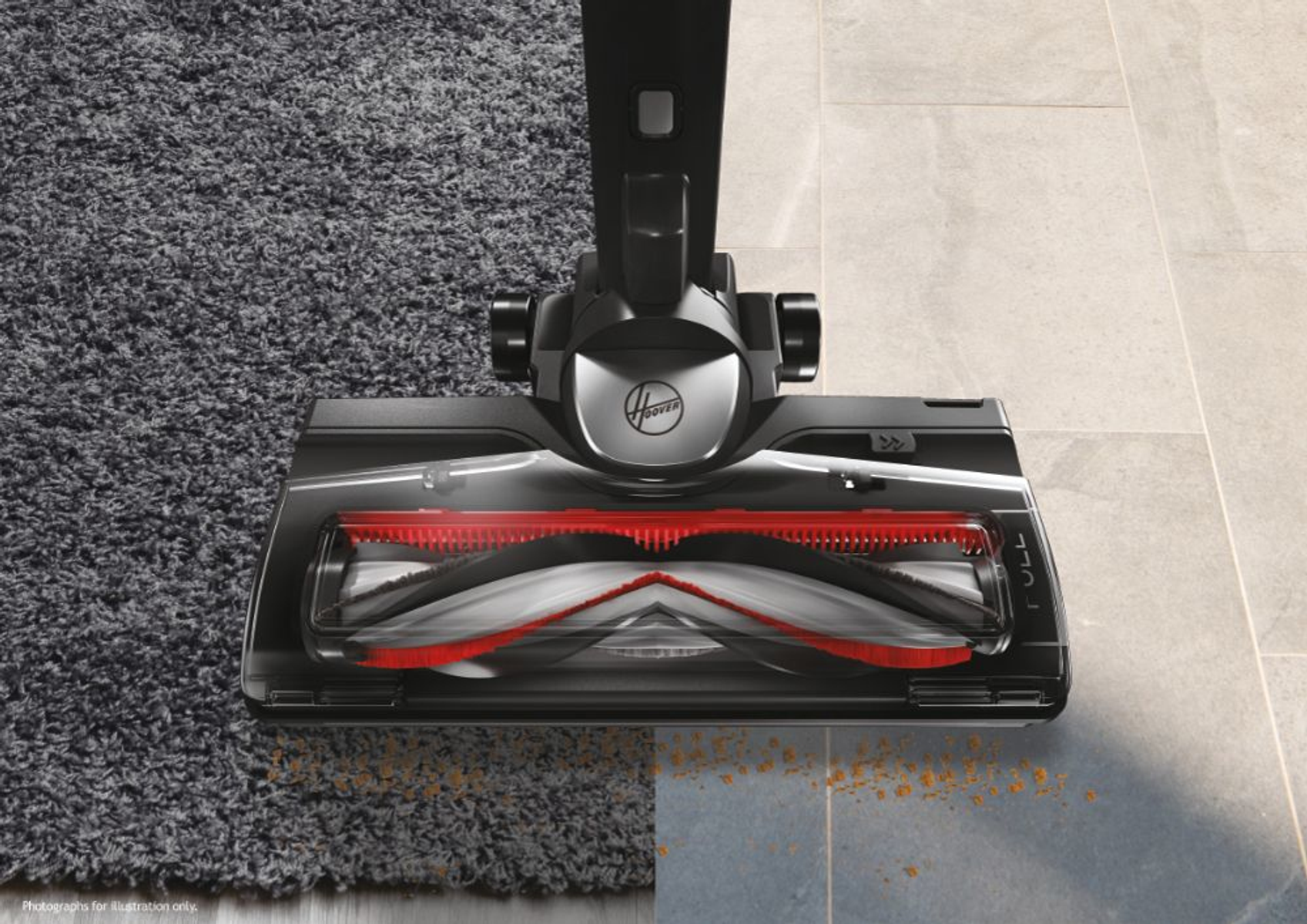 HOOVER HF522STH 011 scopa elettrica senza filo, Senza sacchetto, 290 W