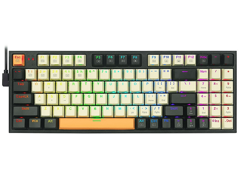 Teclado gaming - REDRAGON K636CLO-RGB