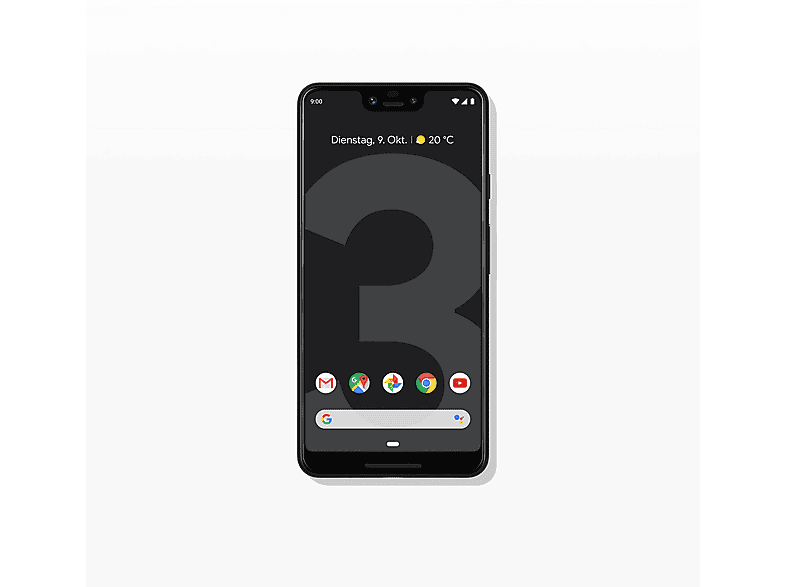 GOOGLE PIXEL 3 XL 64GB SCHWARZ 64 GB Just Black