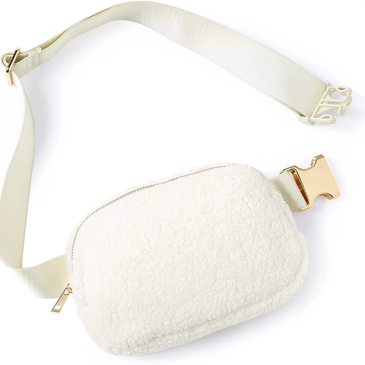 ELKUAIE Plüsch-Gürteltasche Sport Mini Weiß MediaMarkt