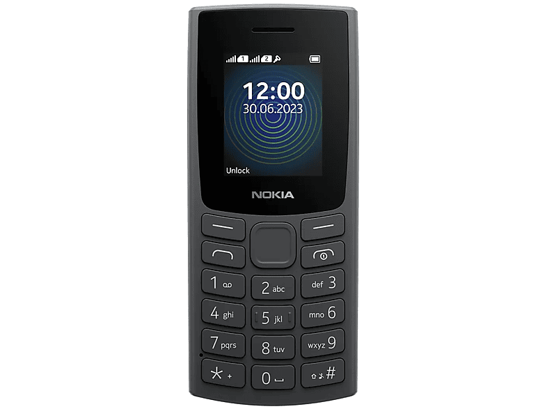 NOKIA 110 Dual SIM Handy, Mobiltelefon, Schwarz