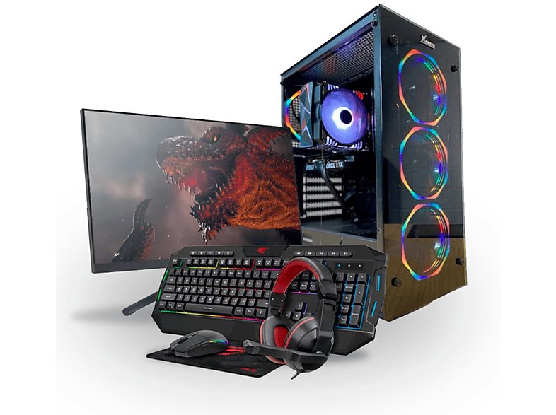 PC Gaming - AURES GAMING REVOLUTION Basico A45 RTX35