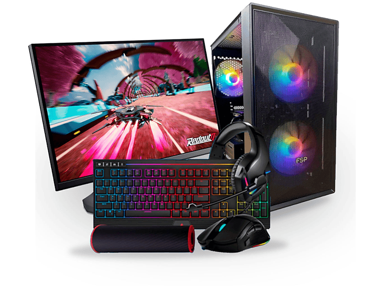 PC Gaming - AURES GAMING REVOLUTION Avanzado i124F RX76