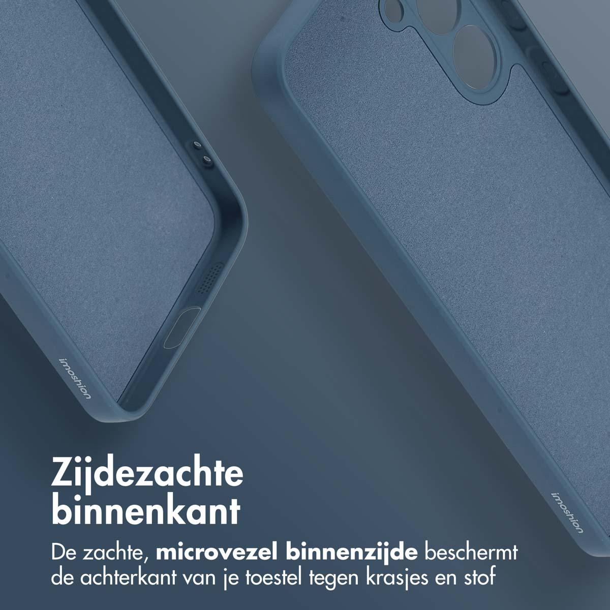 IMOSHION Color Backcover met MagSafe - Geschikt voor Samsung Galaxy S24 Plus - Telefoonhoesje voor Samsung Samsung Galaxy S24 Plus Donkerblauw