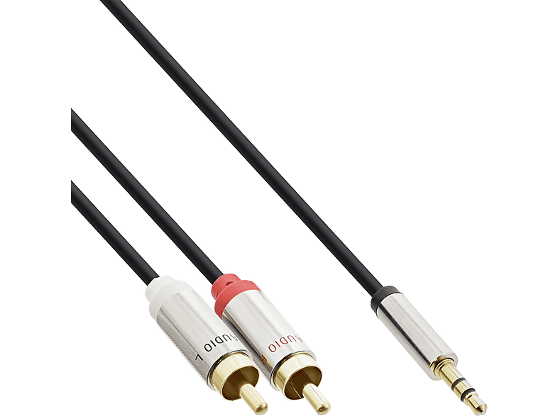 InLine Slim Audio Kabel 3,5mm Klinke Auf Klinke | 5m Stereo, Extra Dünn & Flexibel