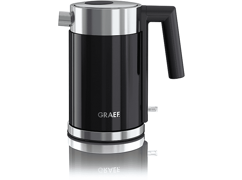 GRAEF WK 402 SCHWARZ Wasserkocher, Schwarz