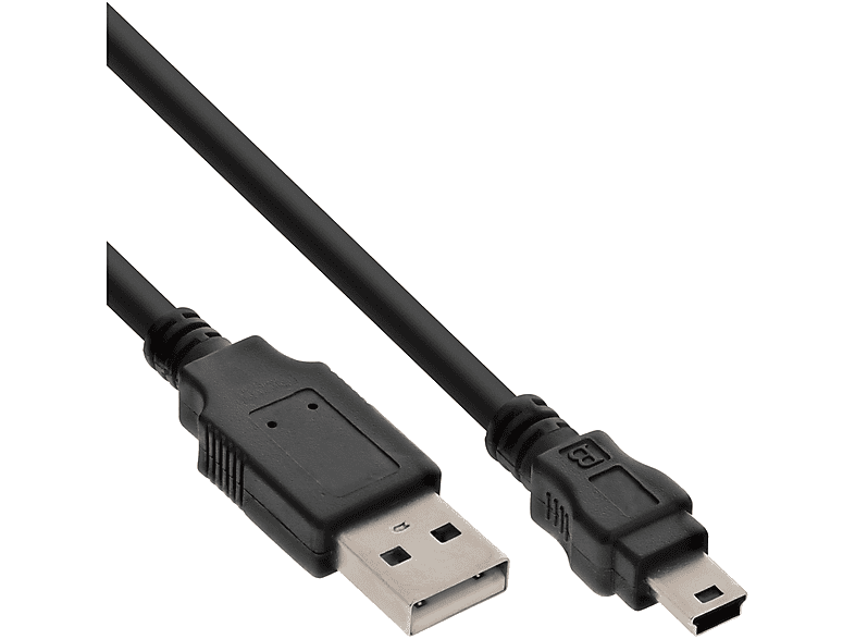 Cavo di prolunga Mini USB 5 pin maschio a femmina per montaggio su pannello fornori e