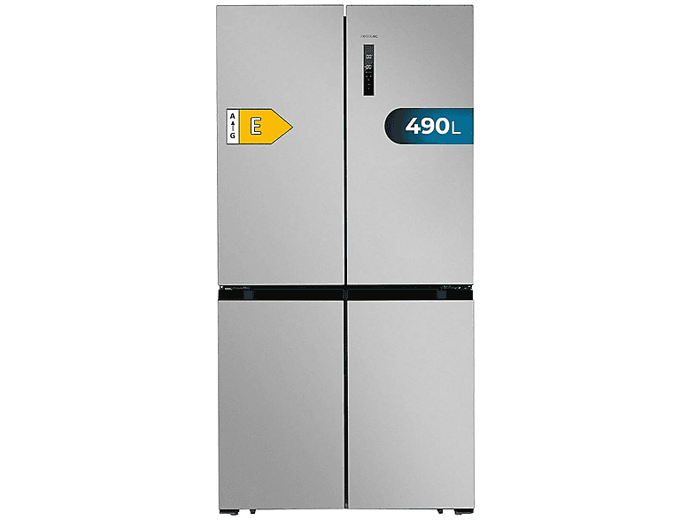 Frigorífico americano - CECOTEC Bolero CoolMarket 4D 490 Inox