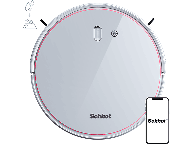 Robot aspirador - SCHBOT F1 blanco