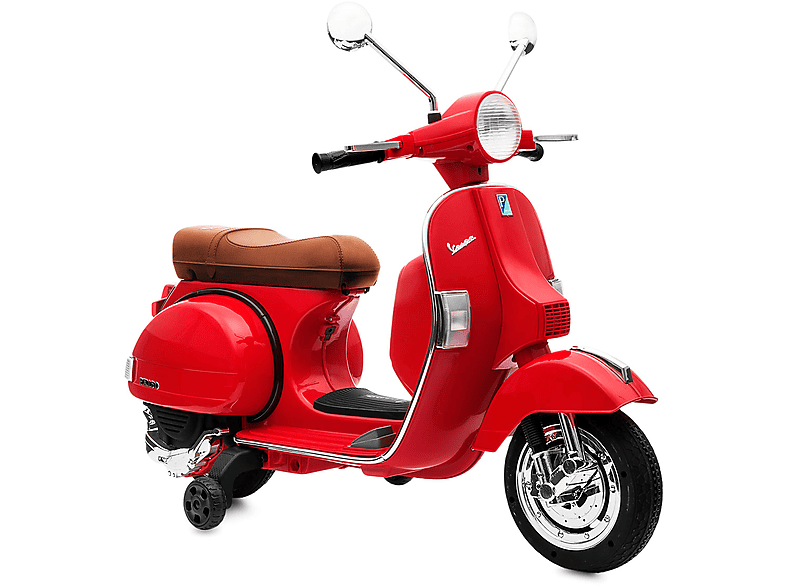 Moto eléctrica infantil - PLAYKIN VESPA RED