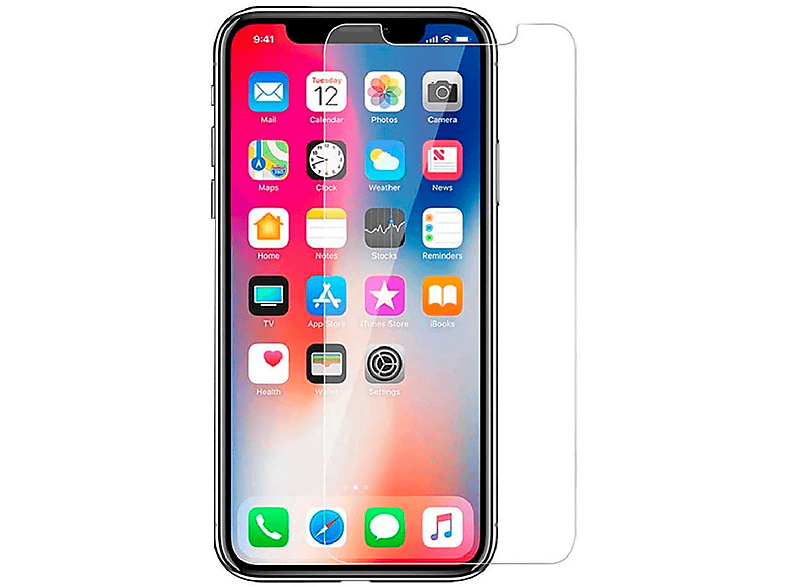 Protecteur D'écran Antichoc IPhone 12 Motif Fleurs – Verre Trempé, Anti-empreintes, Neuf