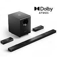 MediaMarkt ULTIMEA Nova S90 - 740W 7.1.4 Soundbar met Dolby Atmos en 8″ Draadloze Subwoofer Soundbar Zwart aanbieding