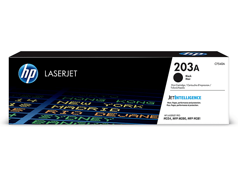 HP CF540A 203A Toner Lazer baskı Siyah