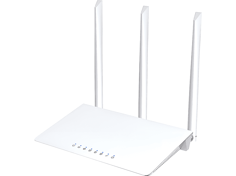 SUZAKUIN 300Mbps 2.4GHz 3x 5dBi Antennen WLAN Router | SATURN