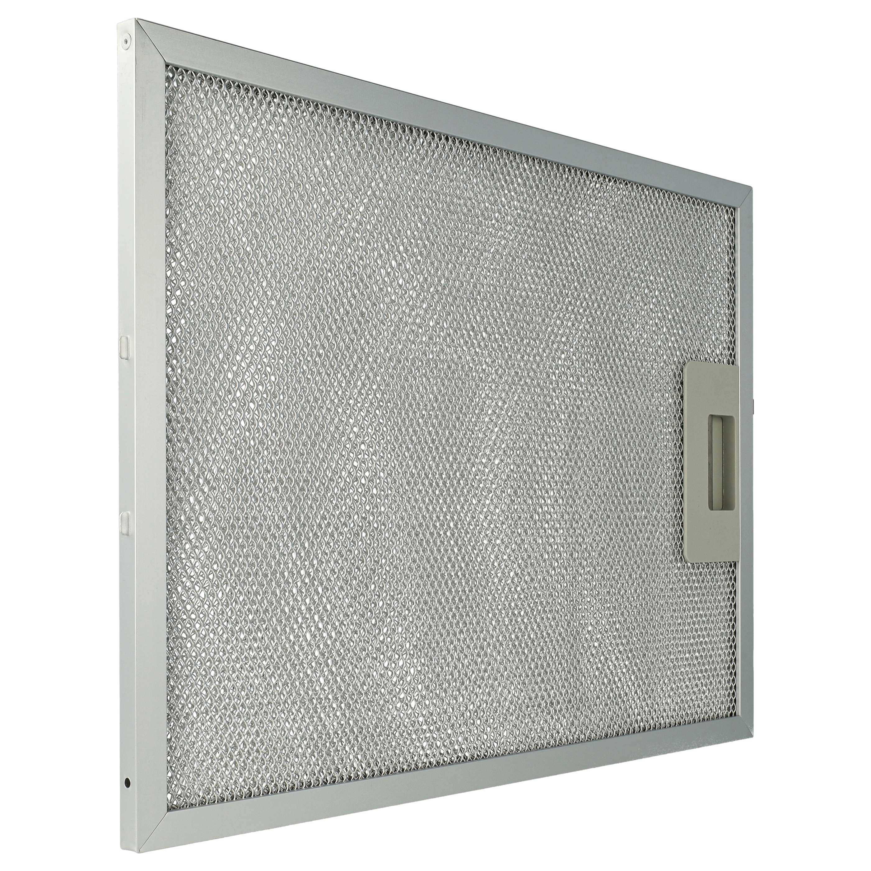 Luftfilter aus Metallgitter in einem rechteckigen Rahmen, mit einem Griff an der Seite.