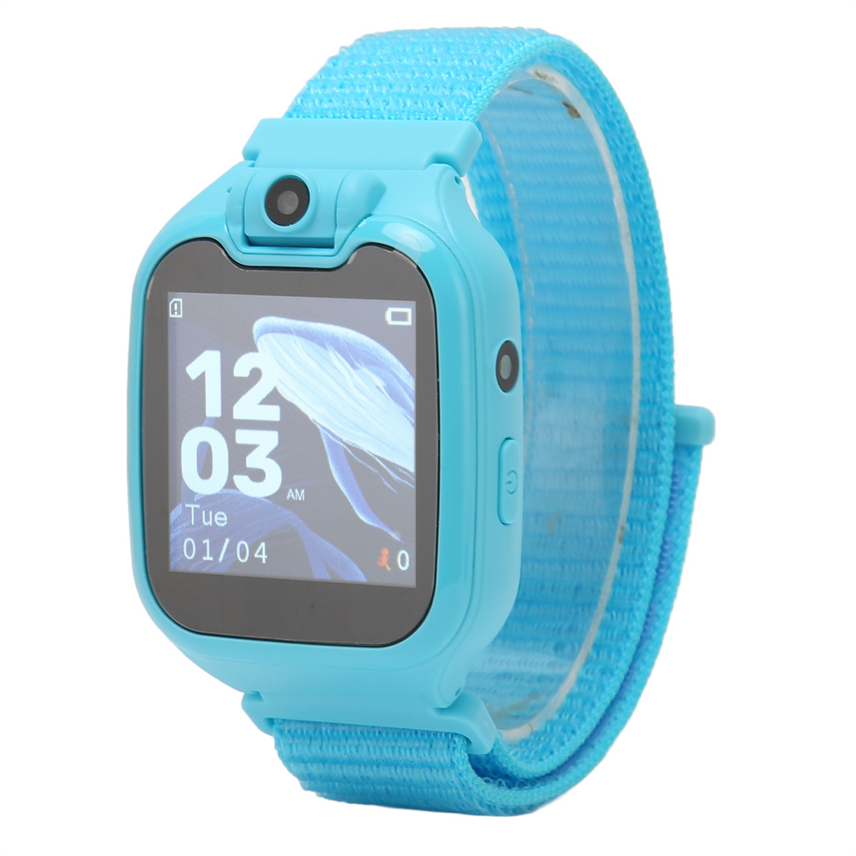ELKUAIE Kinderuhr, Kinder Smartwatch, Geeignet für G9, NH-1, Blau