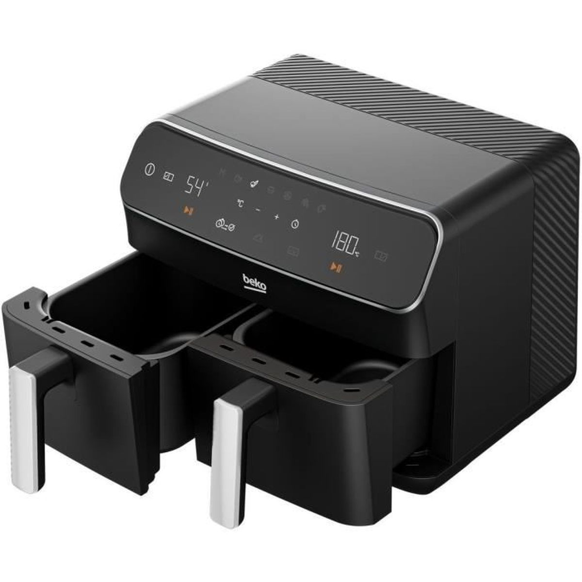 BEKO  FRL5388B - Airfryer - Black - 8.5 l - 2400 W - Number of baskets: 2