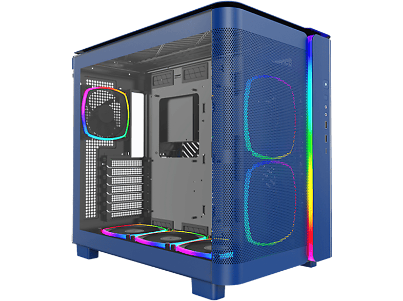 Chasis de PC | KING-95-PRO-BLUE MONTECH, Azul | MediaMarkt