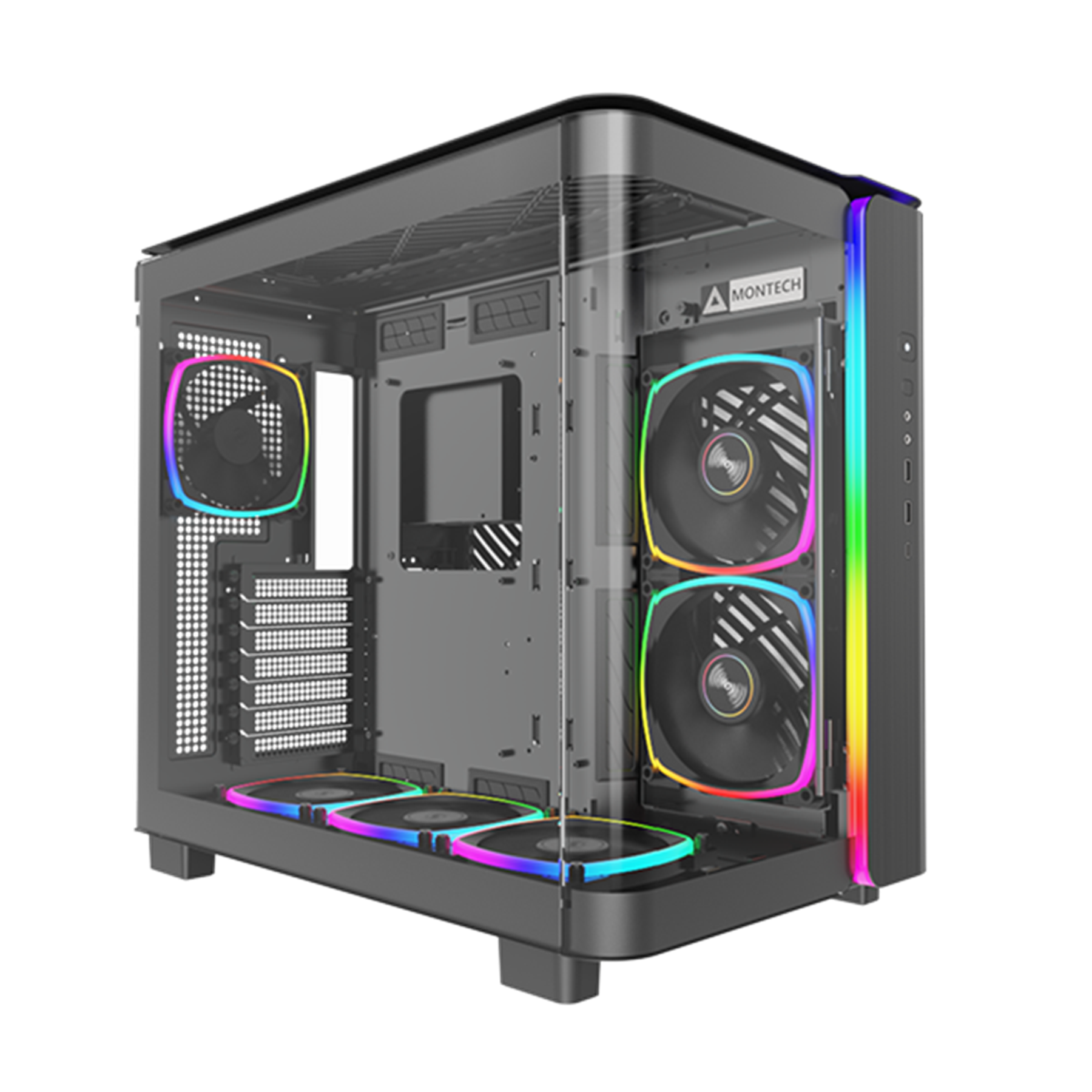MONTECH KING 95 PRO ATX Mid-Tower Bilgisayar Kasası