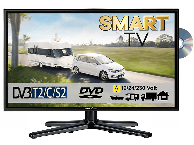 REFLEXION LDDW19i+ LED TV (19 Zoll / 47 cm, HD-ready, SMART TV)