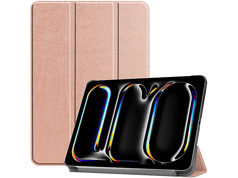 IMOSHION Trifold Bookcase geschikt voor Apple iPad Pro 11 (2024) M4 ...