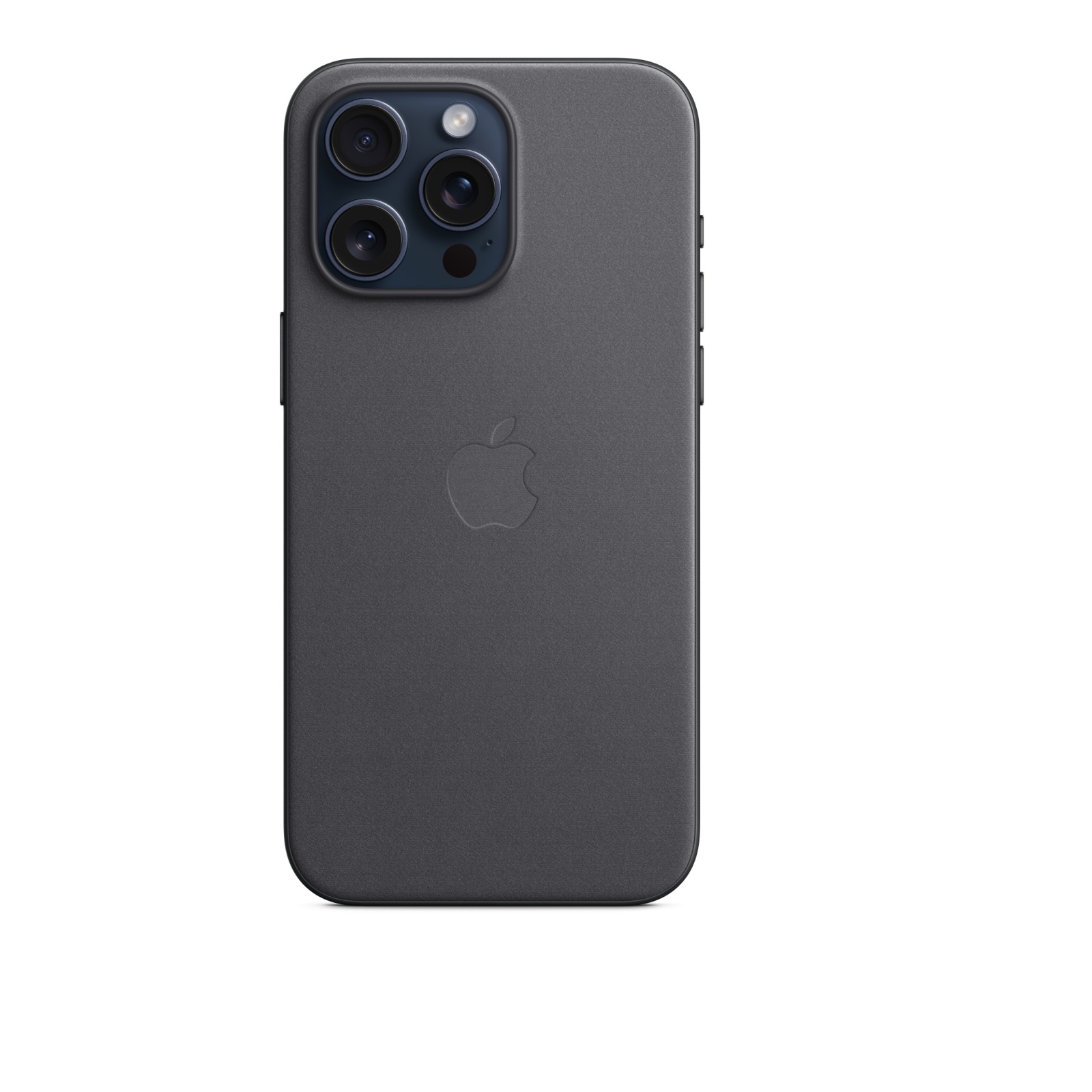 PANZERGLASS FineWoven Backcover MagSafe - Geschikt voor Apple iPhone 15 Pro Max - Telefoonhoesje voor Apple iPhone 15 Pro Max Grijs