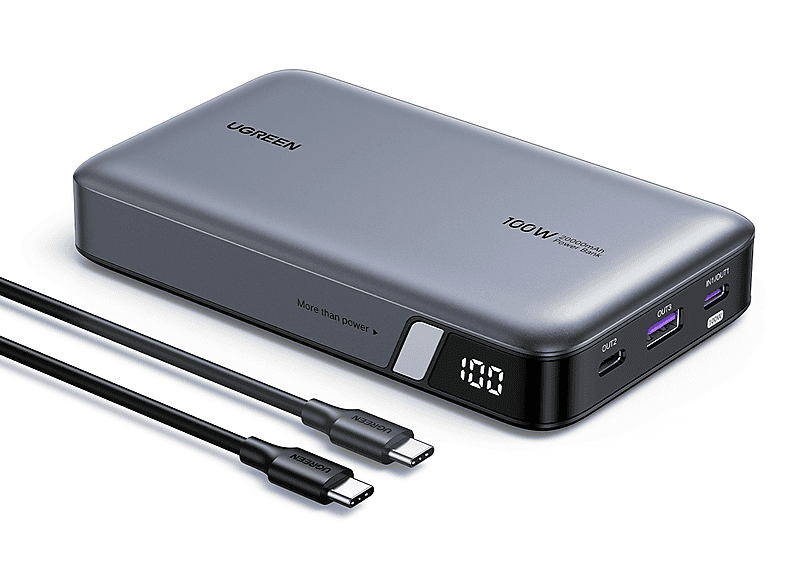 UGREEN 25188 Fast Charging Power Bank, for MacBook, iPad, Lenovo laptop