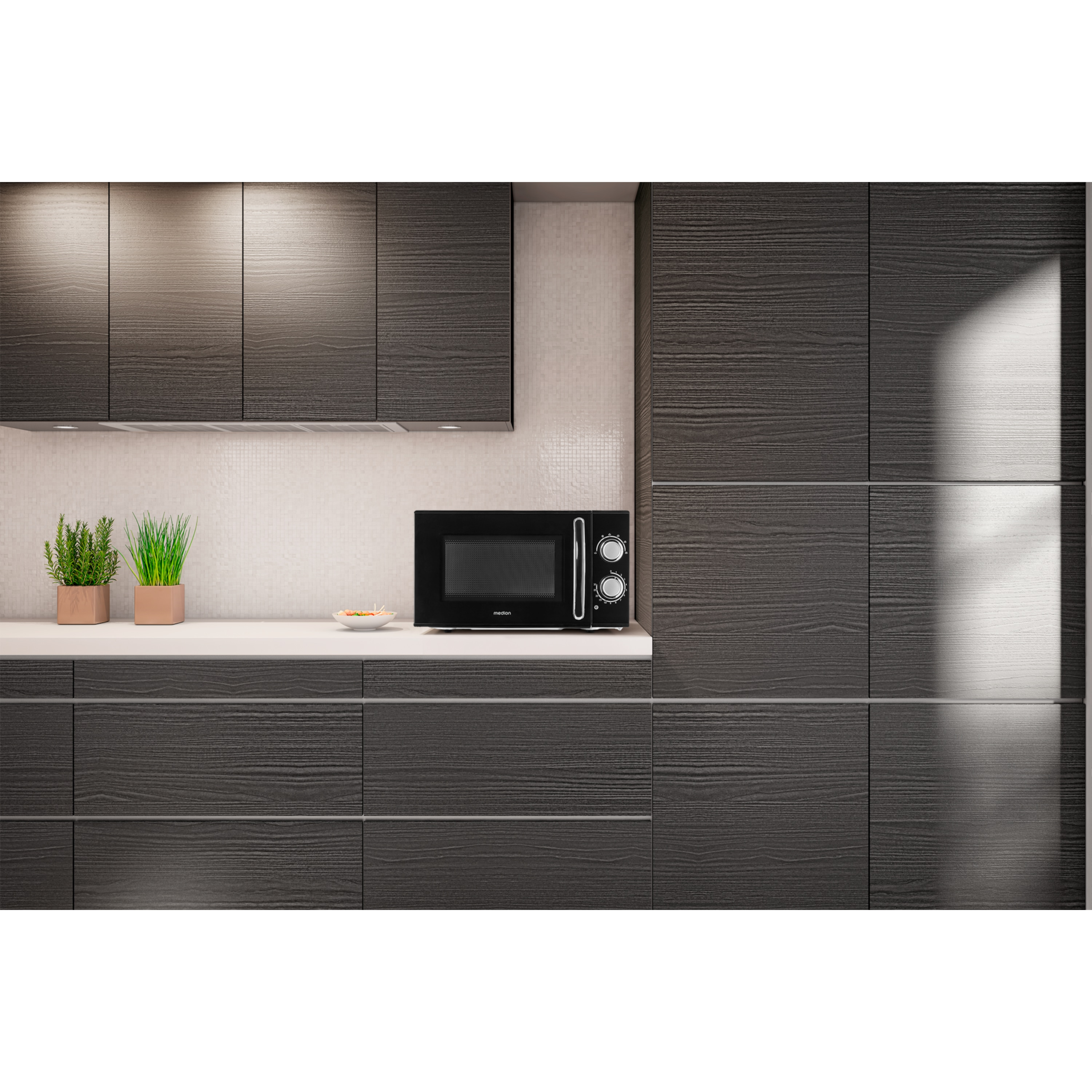 Kuchenki mikrofalowe MEDION MD 15644 Czarny