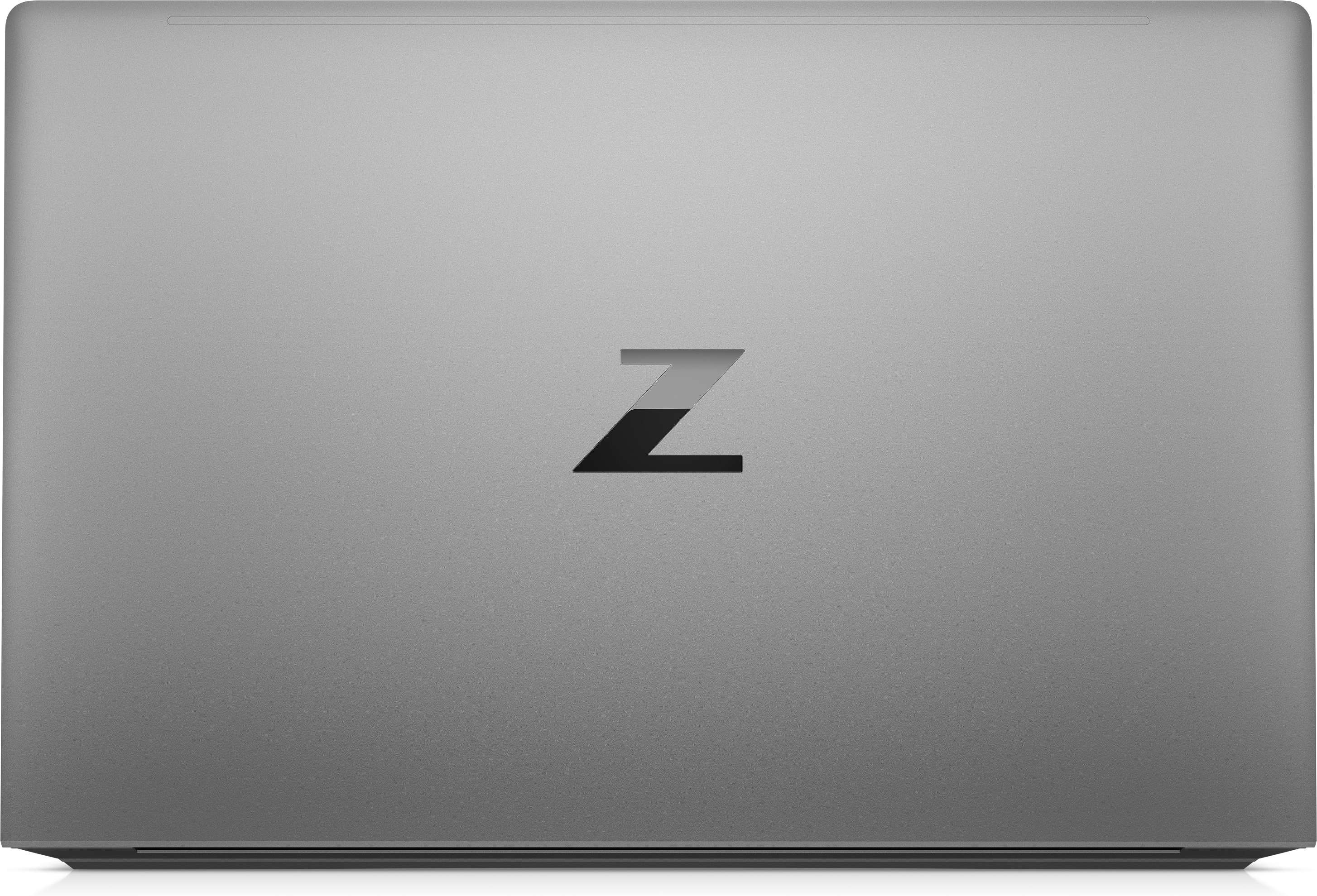 A gray laptop with the letter Z on it.