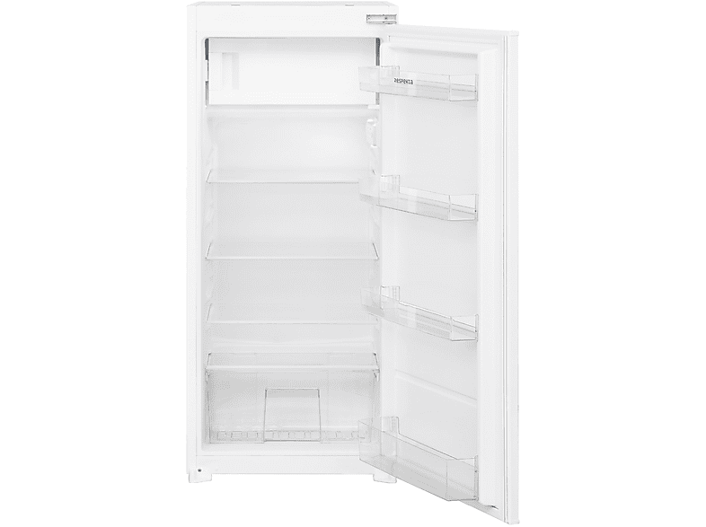 RESPEKTA KS122.4-10 Kühlschrank (E, 122 cm hoch, Weiß)