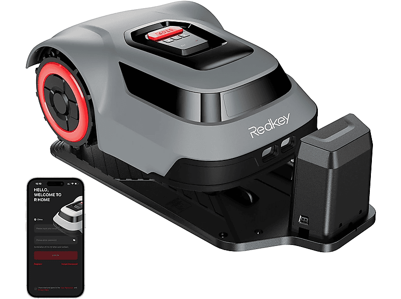 REDKEY MGC500, Mähroboter (18V, Schnittbreite 20cm, Verstellbare