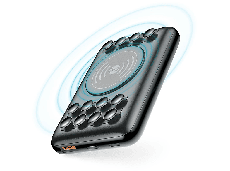 FOREVER WTB-100 10000mAh QC 3.0 Powerbank 10000mAh Schwarz