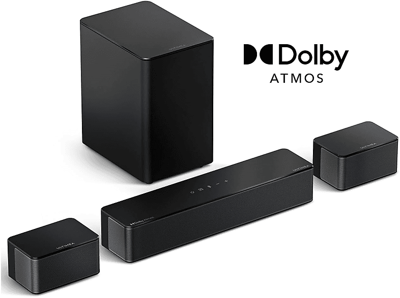 ULTIMEA Poseidon D60 5.1 Soundbar mit Subwoofer, Dolby Atmos, Soundbar