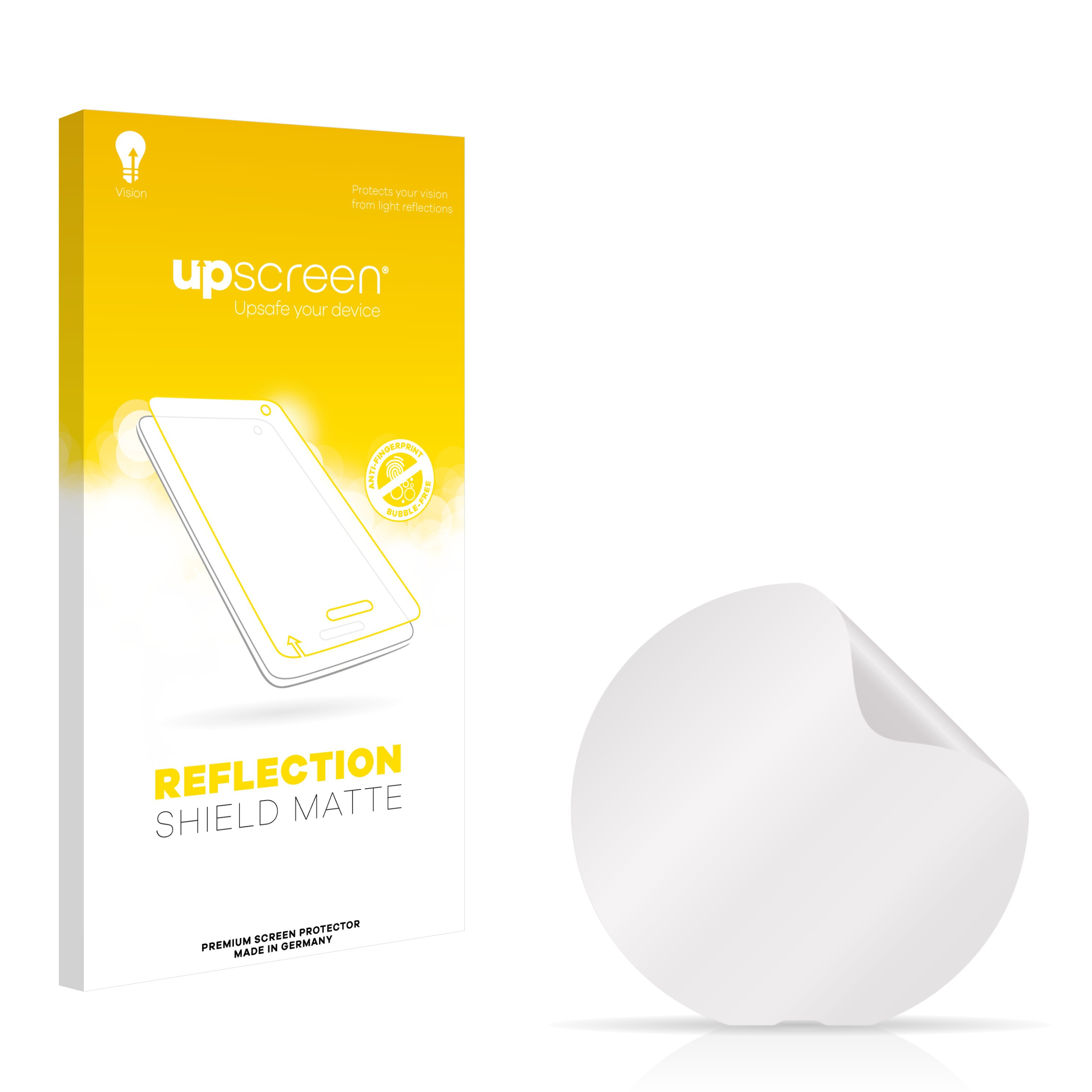 Gelb-weiße Smartphone-Displayschutzverpackung mit zusätzlichem Schutz.