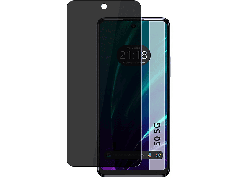 Pixfab Vetro Temperato 9H Per TCL 50 5G &ndash; Trasparente, Anti-impronta, Anti-schianto &ndash; Made In China