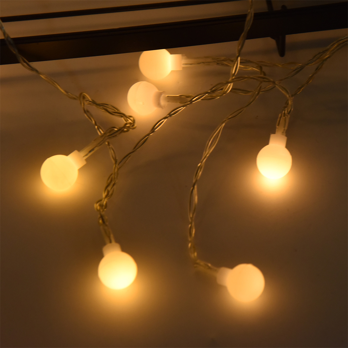 ELKUAIE LED-Perlenlichterkette Lampe