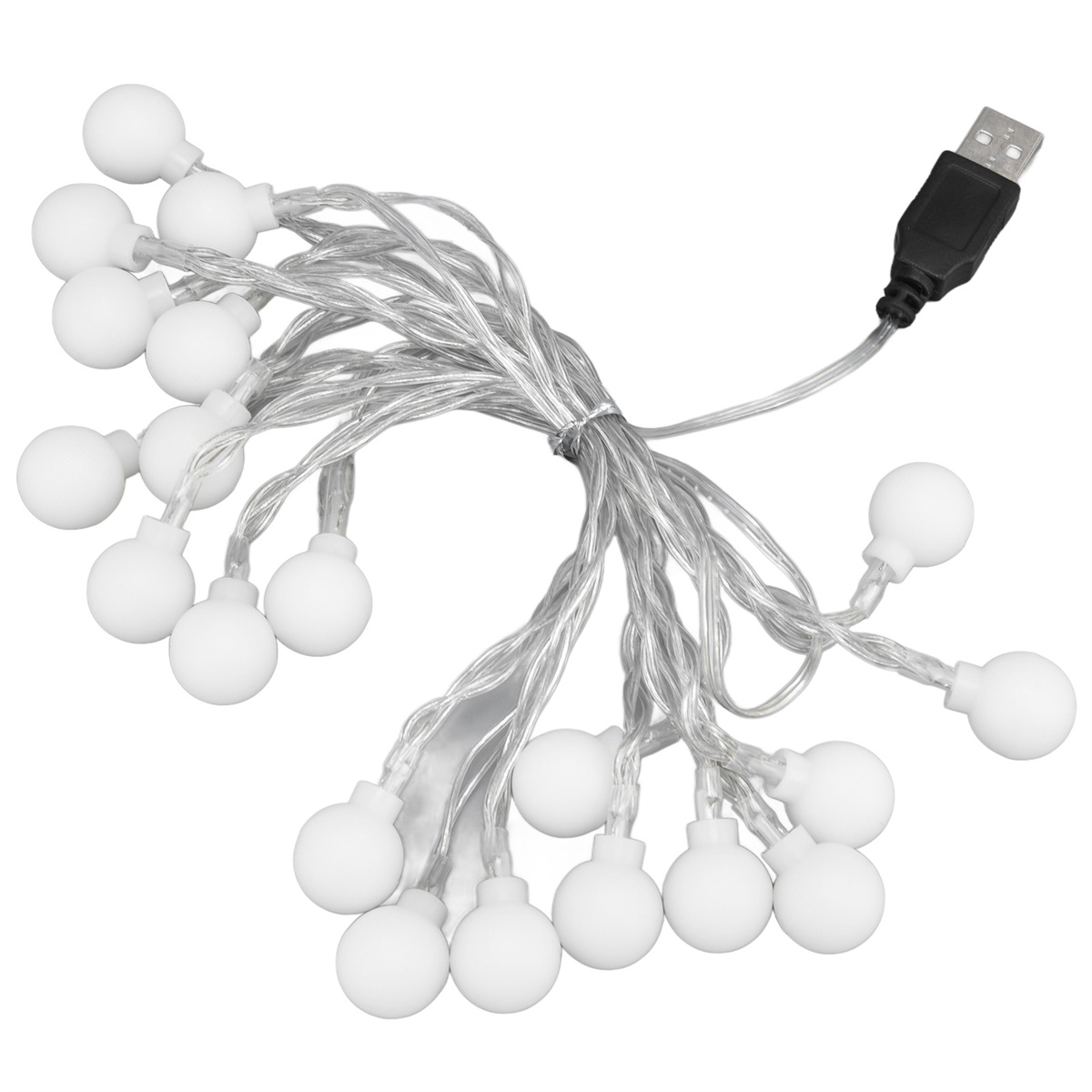 ELKUAIE LED-Perlenlichterkette Lampe
