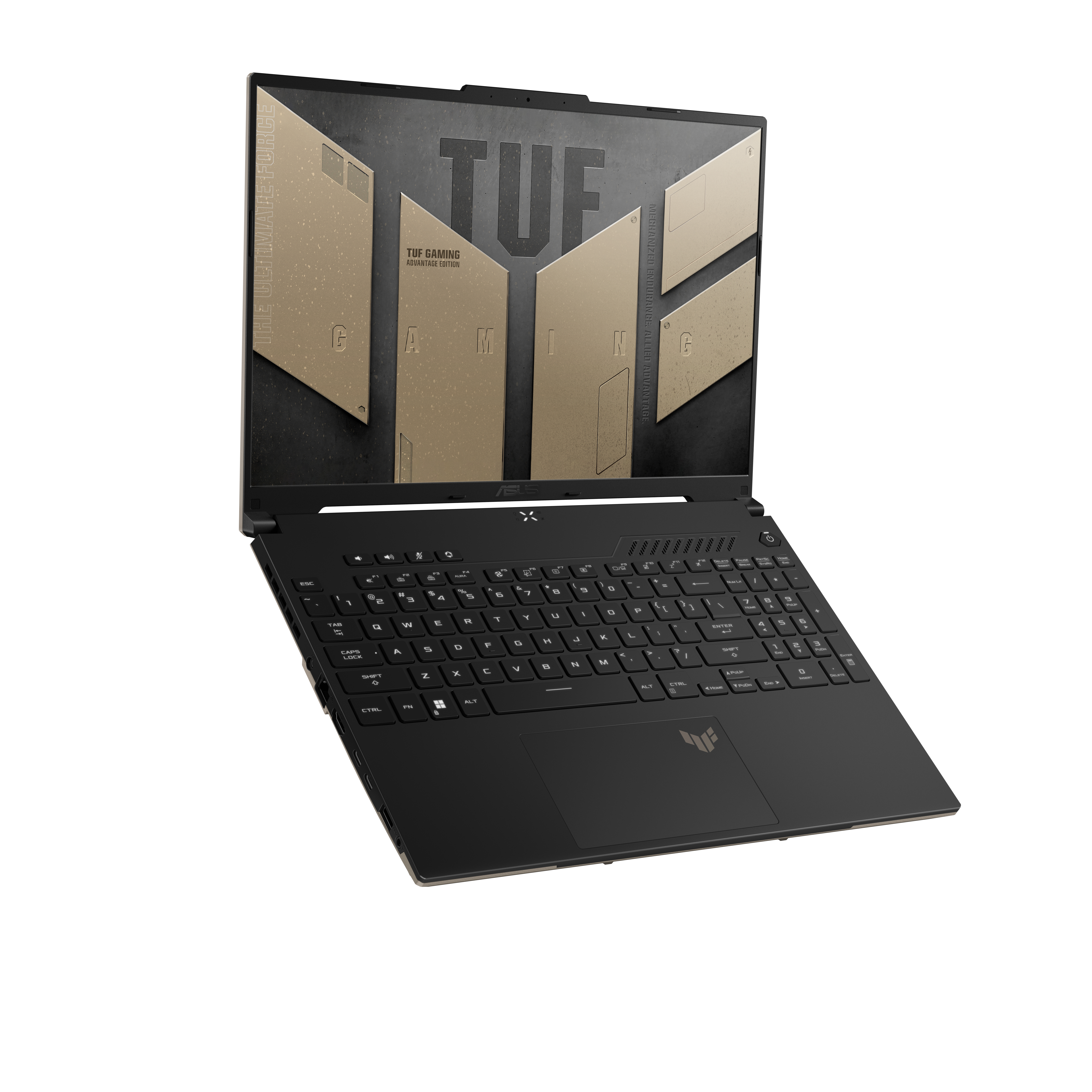 Laptop do gier ASUS TUF Gaming A16 TUF617NS-RN3003 laptop / AMD Ryzen™ 7, 7435HS / 16 GB RAM / 512 GB SSD / Radeon™ RX 7600S / Brak systemu Czarny, Piaskowy