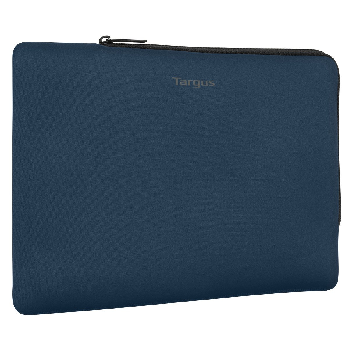 Funda azul Targus para portátil con cremallera.