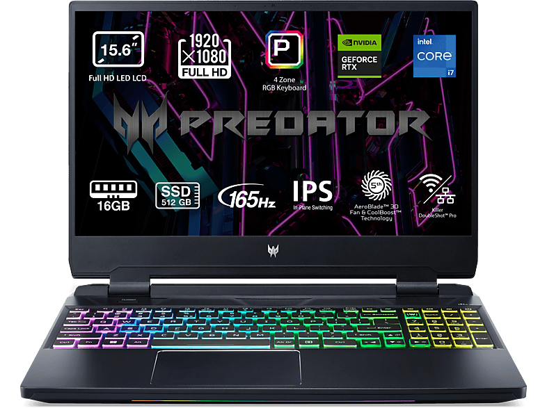 Portátil gaming - ACER PH315-55 I7-12700H/16/512/RTX 3060/FREE