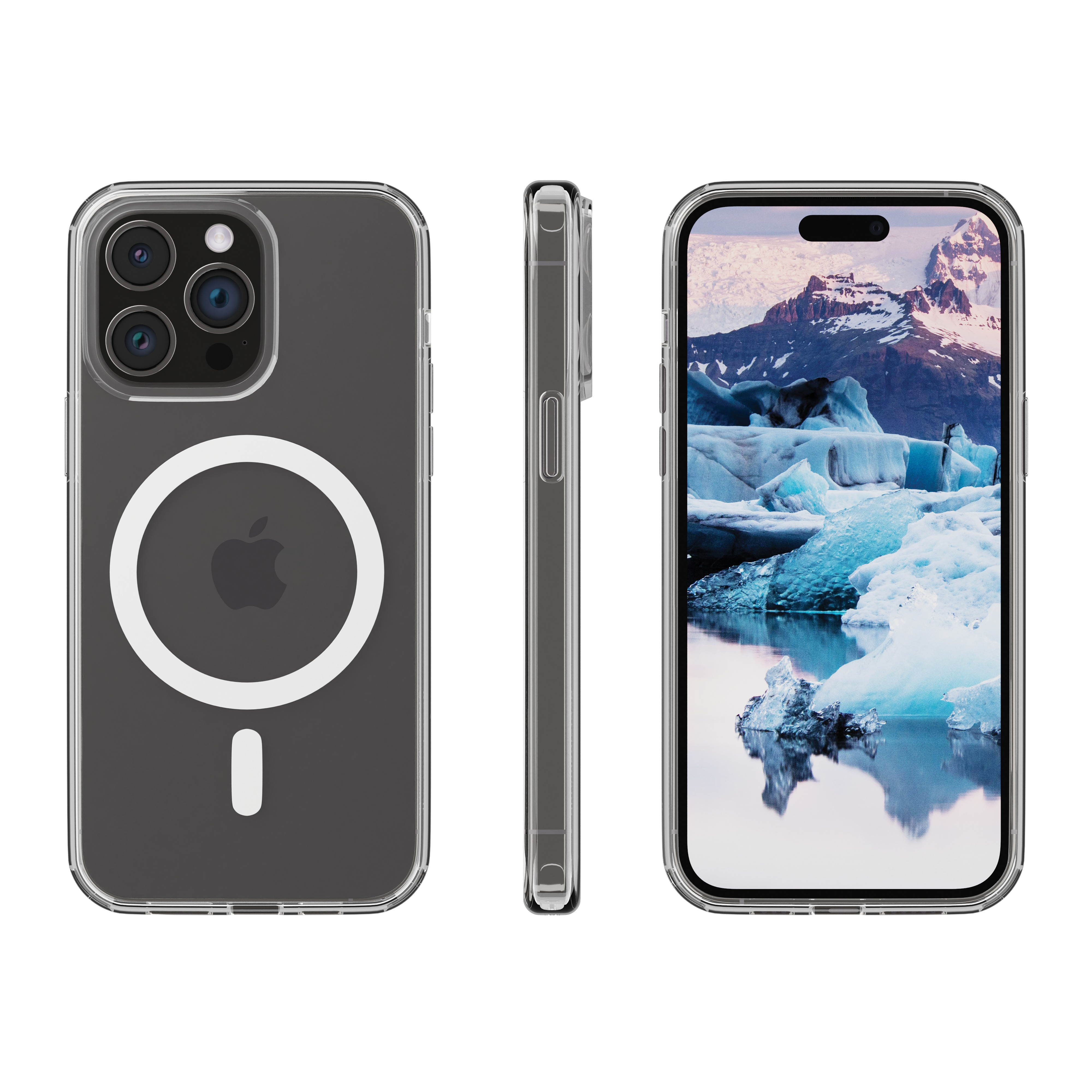 DBRAMANTE1928 Iceland Pro Magsafe, Backcover, Apple, Apple iPhone 15 Pro, Clear