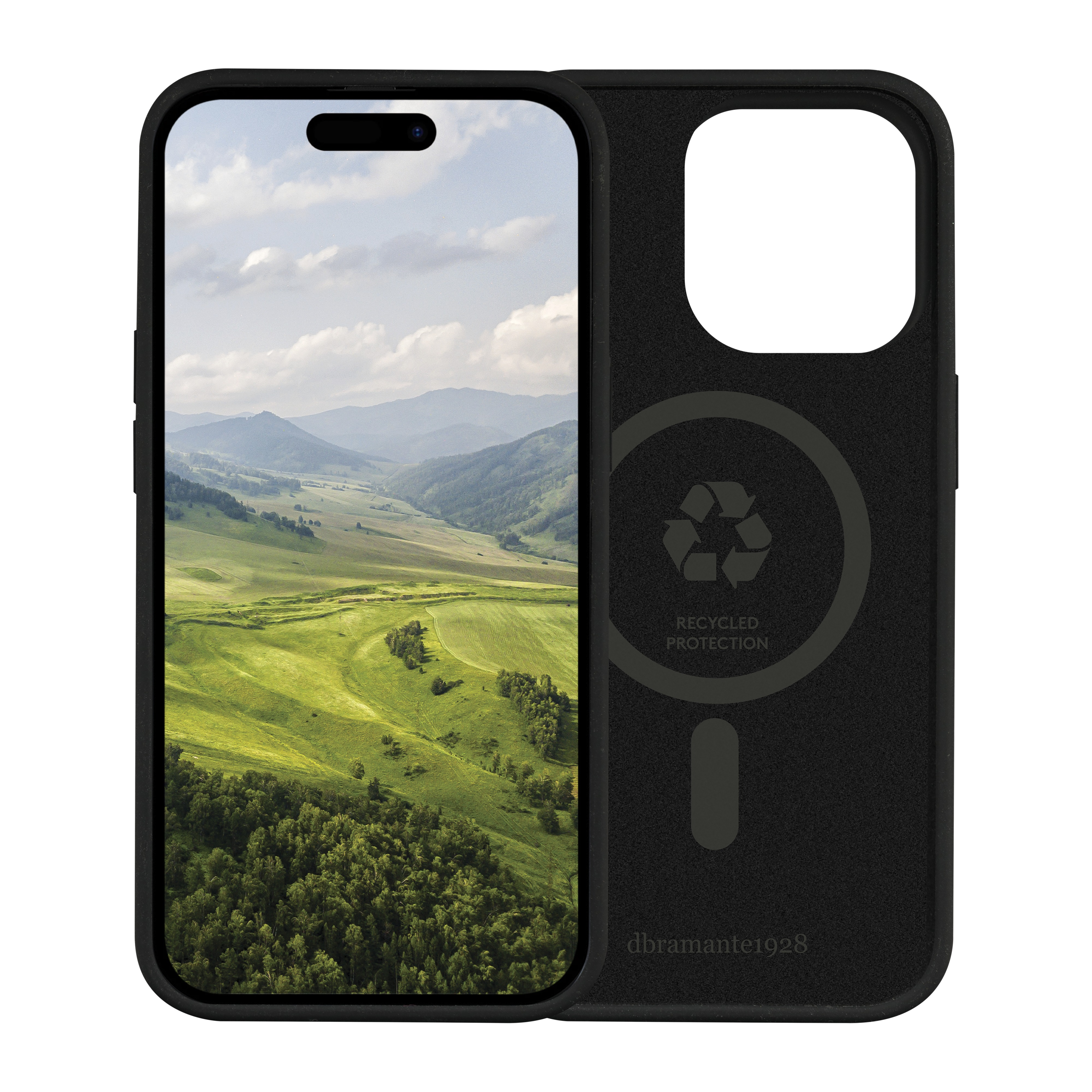 DBRAMANTE1928 Monaco, Backcover, Apple, iPhone 15 Pro, Schwarz