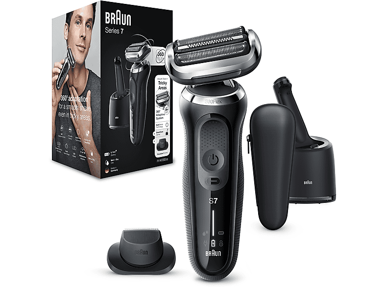 BRAUN Series 7 71N7200cc Rasierer schwarz SATURN